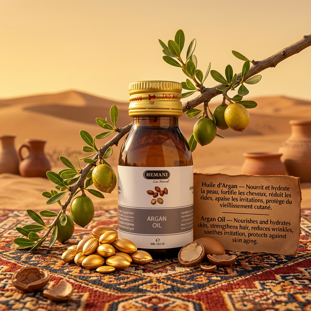 Huile d'argan pure du Maroc